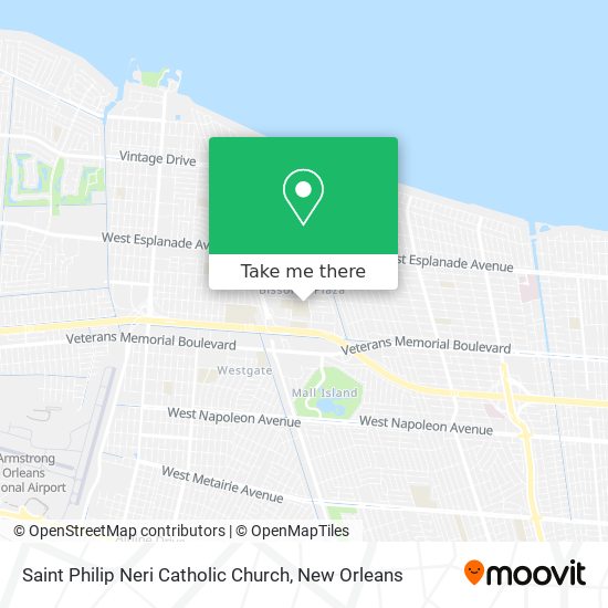 Mapa de Saint Philip Neri Catholic Church