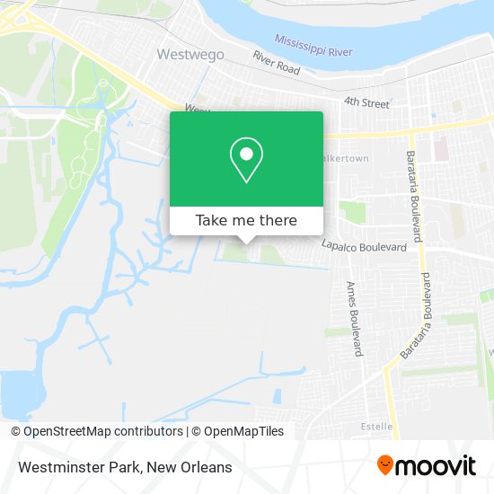 Westminster Park map