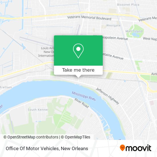 Mapa de Office Of Motor Vehicles