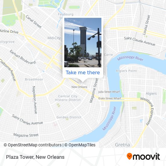 Mapa de Plaza Tower