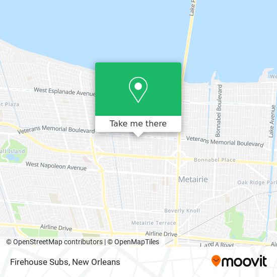 Mapa de Firehouse Subs