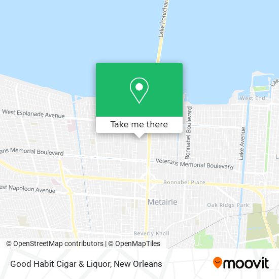 Mapa de Good Habit Cigar & Liquor