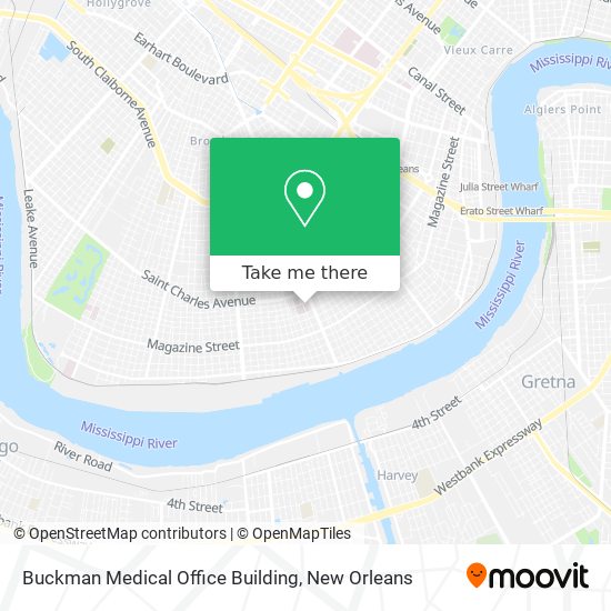 Mapa de Buckman Medical Office Building