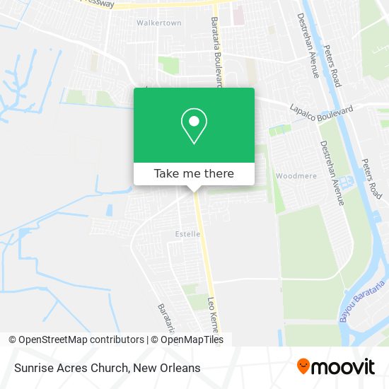Mapa de Sunrise Acres Church