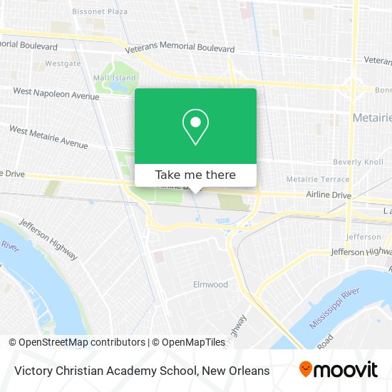 Mapa de Victory Christian Academy School
