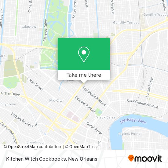 Kitchen Witch Cookbooks map