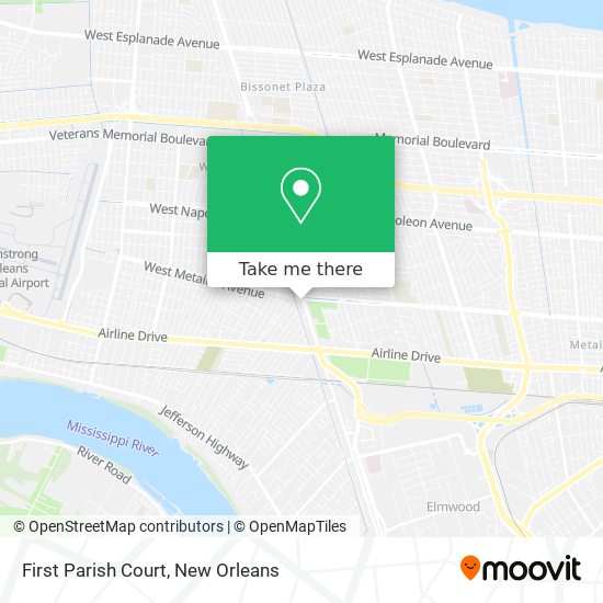 First Parish Court map