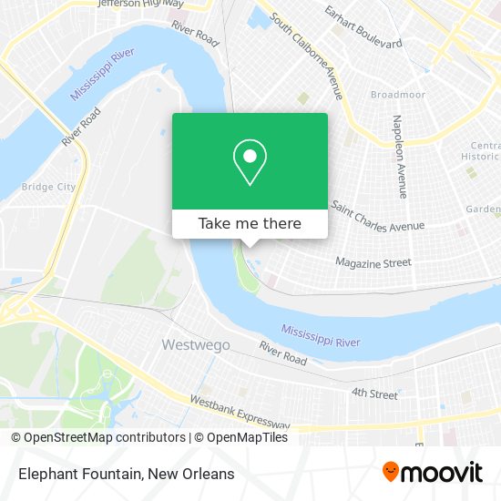 Elephant Fountain map
