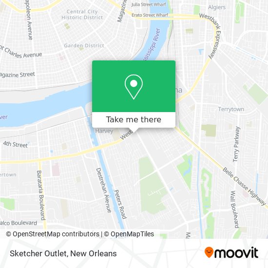 Sketcher Outlet map