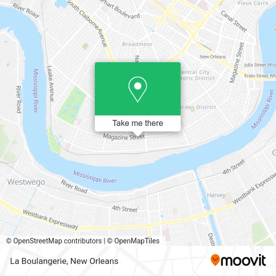La Boulangerie map