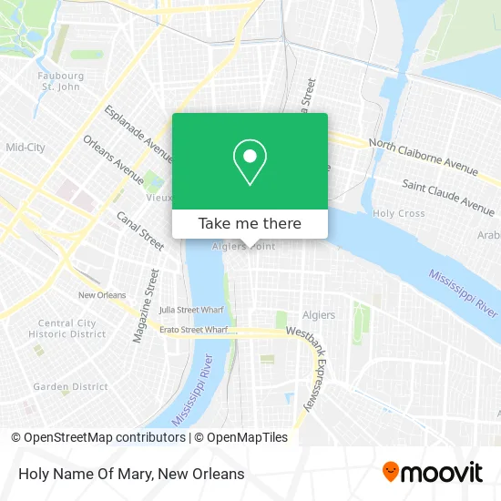 Holy Name Of Mary map