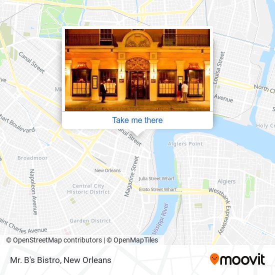 Mapa de Mr. B's Bistro