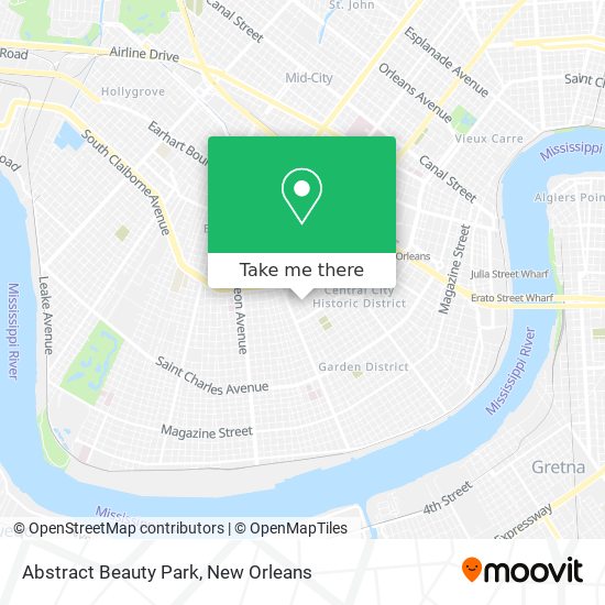 Mapa de Abstract Beauty Park