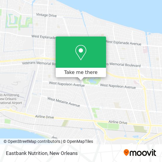 Eastbank Nutrition map