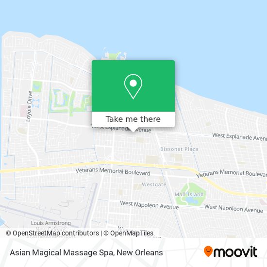 Asian Magical Massage Spa map