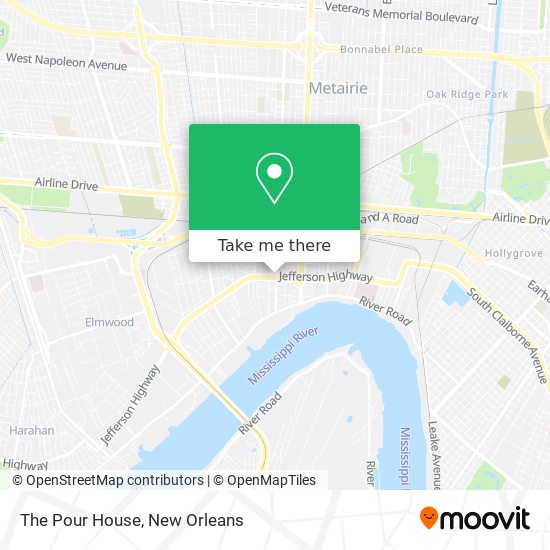 Mapa de The Pour House