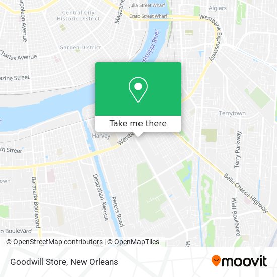 Goodwill Store map