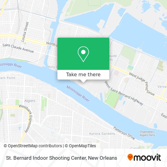 Mapa de St. Bernard Indoor Shooting Center