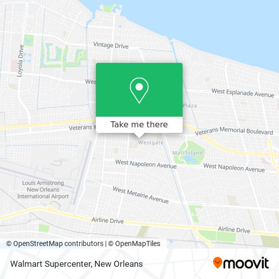 Walmart Supercenter map