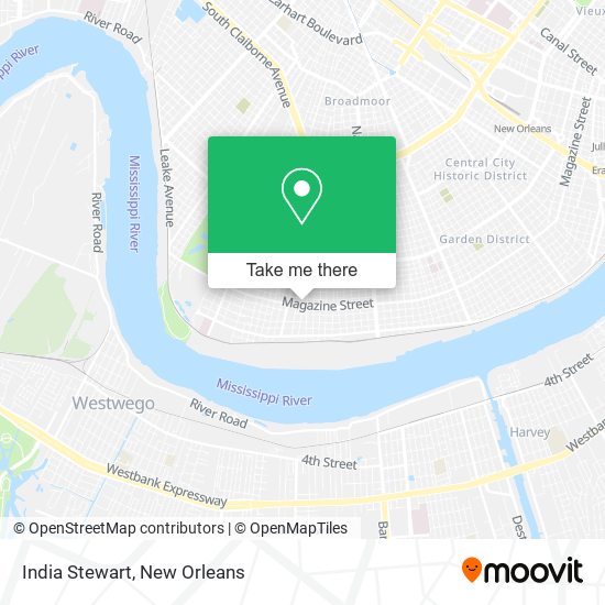 Mapa de India Stewart
