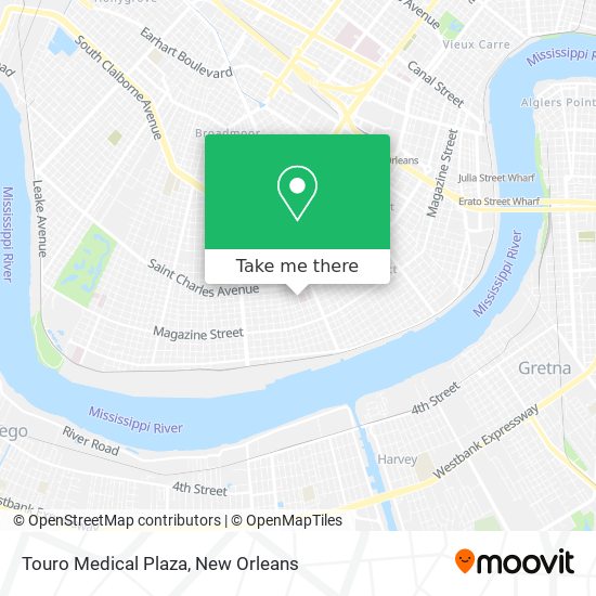 Touro Medical Plaza map