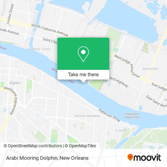 Arabi Mooring Dolphin map