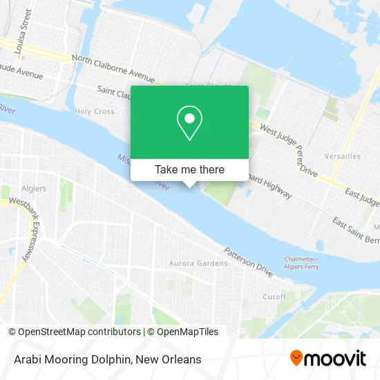 Arabi Mooring Dolphin map