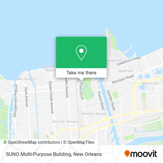 SUNO Multi-Purpose Building map