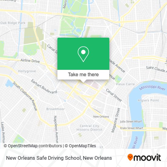 How To Get To New Orleans Safe Driving School In New Orleans By Bus Moovit