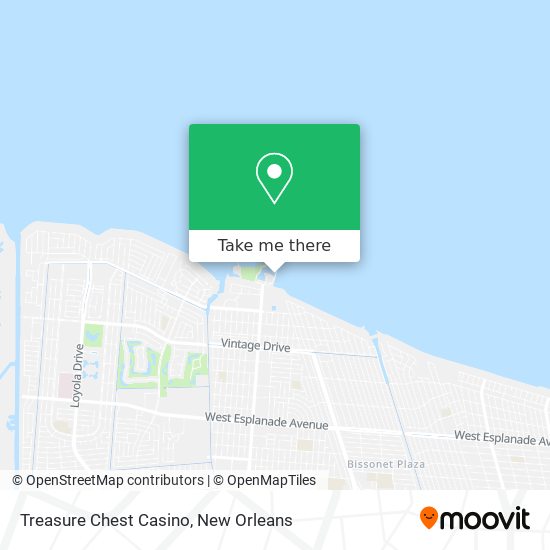 Treasure Chest Casino map