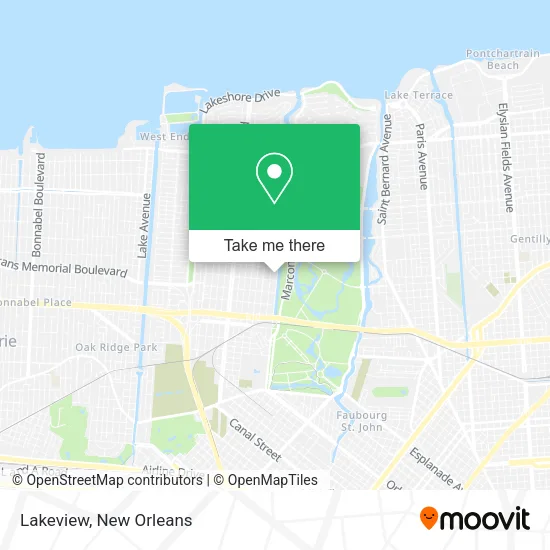 Lakeview map