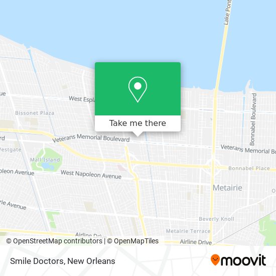 Smile Doctors map