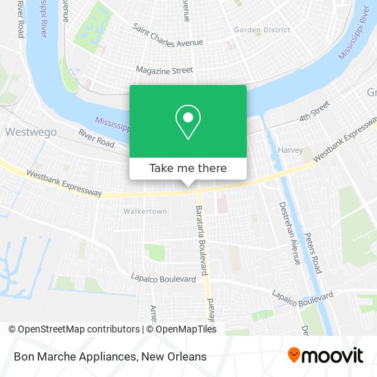 Bon Marche Appliances map