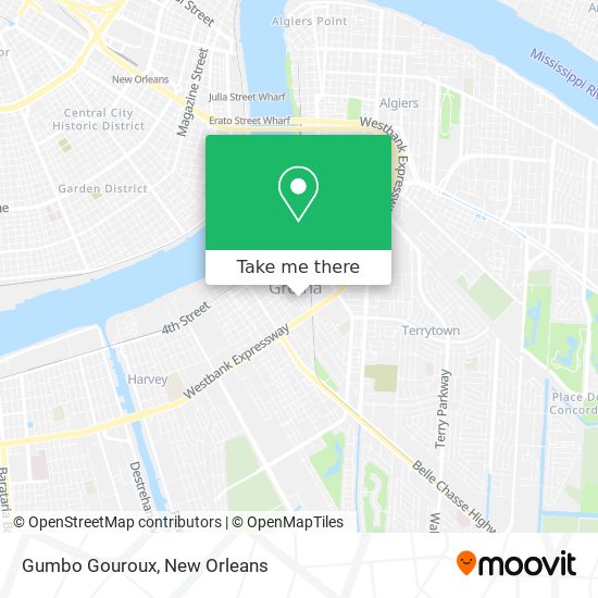 Mapa de Gumbo Gouroux