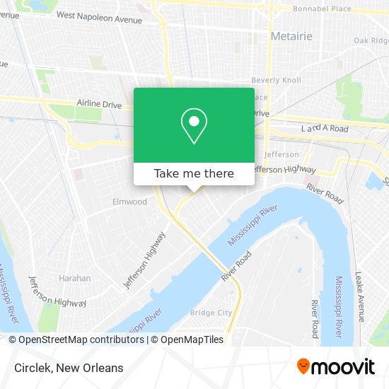Mapa de Circlek