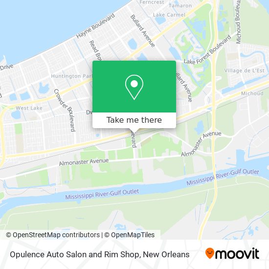 Opulence Auto Salon and Rim Shop map