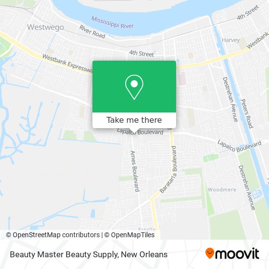 Beauty Master Beauty Supply map