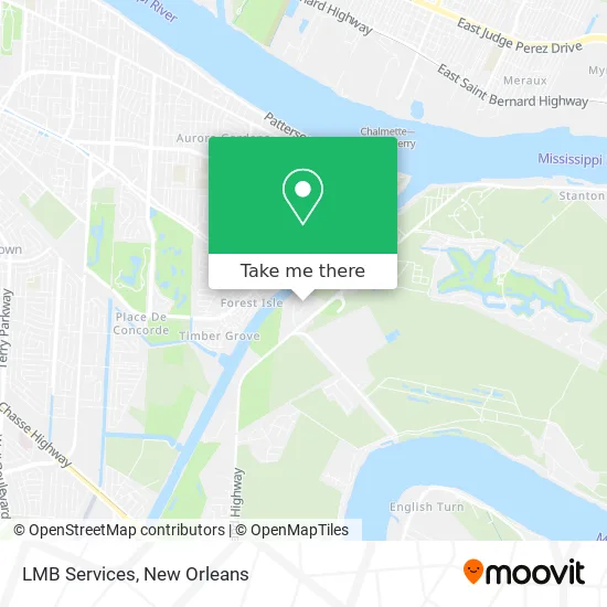 LMB Services map