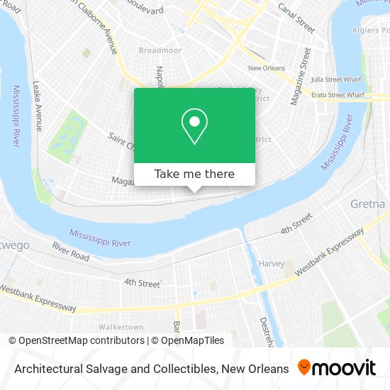 Architectural Salvage and Collectibles map