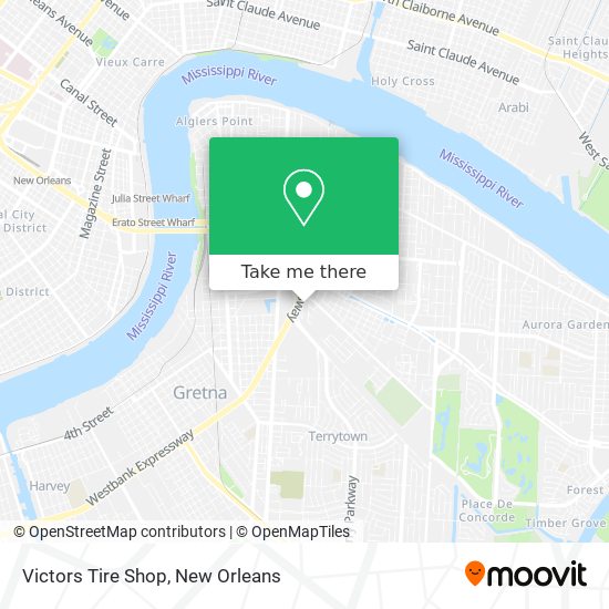 Victors Tire Shop map
