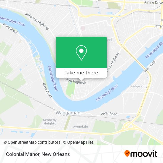 Mapa de Colonial Manor