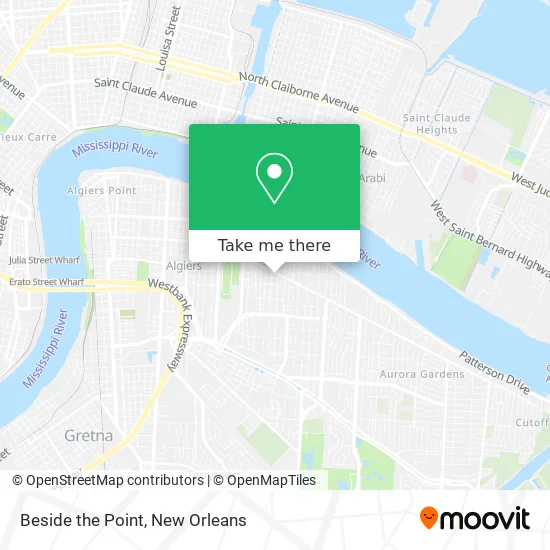 Beside the Point map