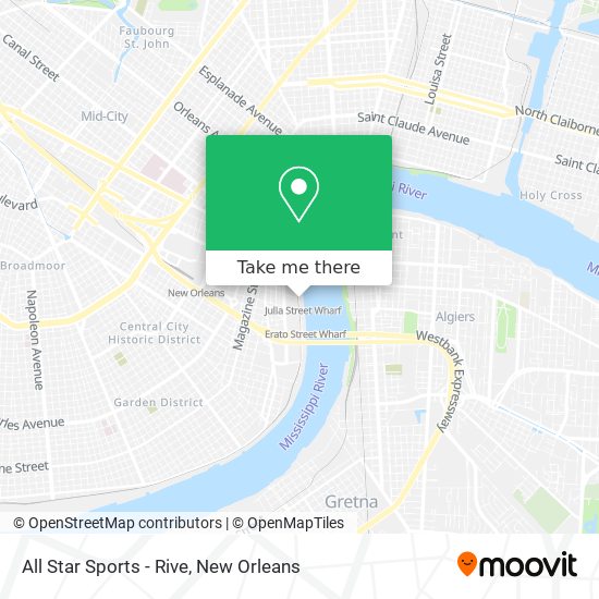 All Star Sports - Rive map