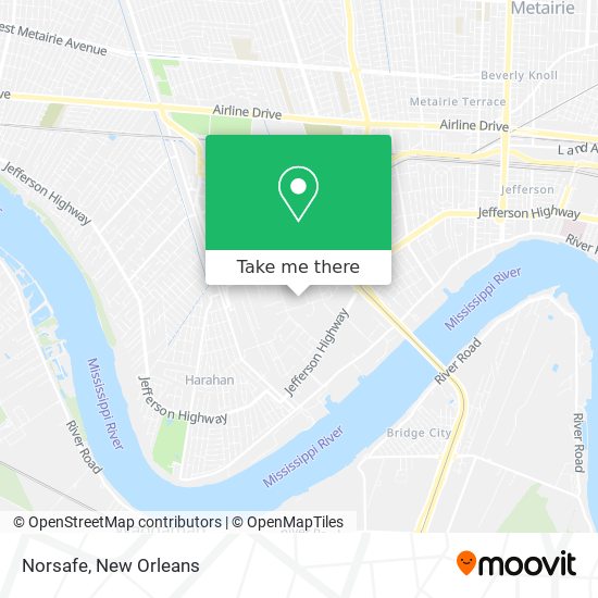 Mapa de Norsafe