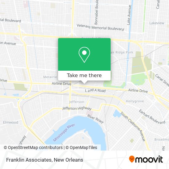 Franklin Associates map