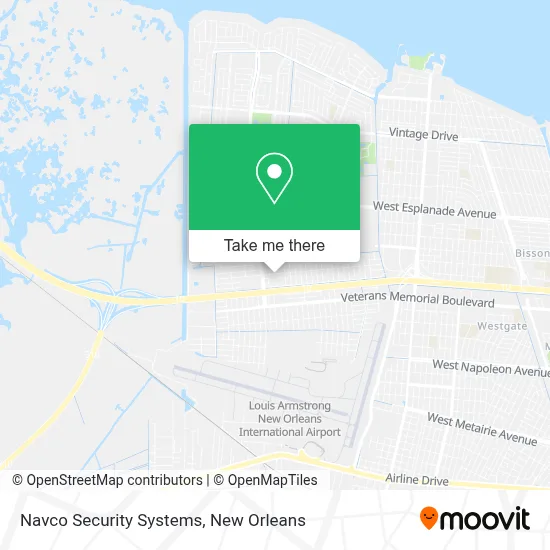 Navco Security Systems map