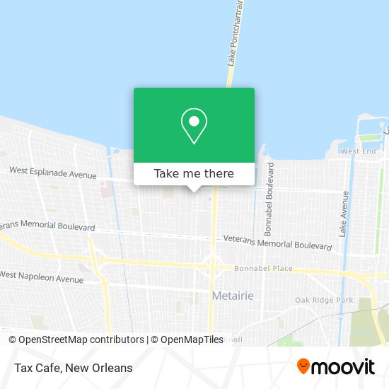 Tax Cafe map