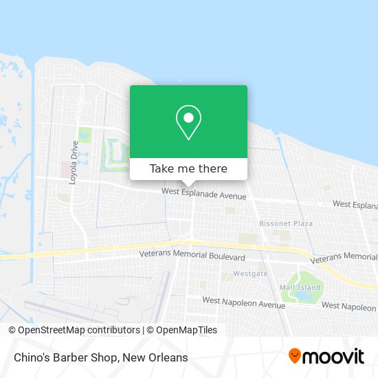 Chino's Barber Shop map