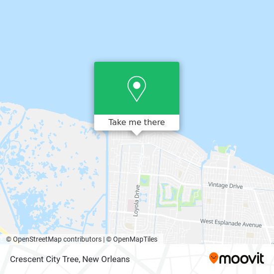 Crescent City Tree map