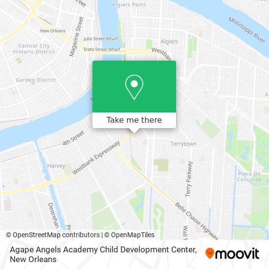 Agape Angels Academy Child Development Center map